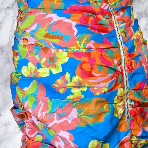 SEVEN WONDERS Eden Mini Dress Blue Floral - Picture 10 of 12